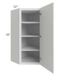 Aspen White Shaker 24x42 Wall Diagonal Corner Cabinet 