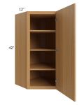 Portland Sand 24x42 Wall Diagonal Corner Cabinet 