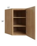 Vienna Timber 27x30 Diagonal Corner Wall Cabinet