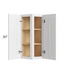 Southport White Shaker 12x30 Wall End Cabinet