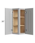 Charlotte Grey 12x30 Wall End Cabinet