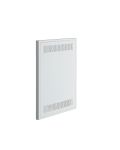 Legacy Outdoor White 24" Vented Finished Back Panel
