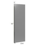 Milan Grey Gloss 14x42 Wall End Panel