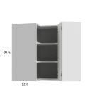 Harbor White 24x30-1/4 Wall Easy Reach Cabinet
