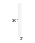 Alpine White Shaker 3x30 Wall Filler