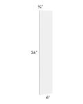Milan White Gloss 6x36 Wall Filler