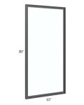 Venetian White Gloss 15x30 Glass Door Only