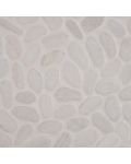 White Marble Pebbles Tumbled Pattern 10mm Wall Tile