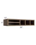 Midtown Mocha Shaker 30" Organizer Cabinet