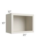 Asheville Cloud Shaker 21x15 Wall Open Cabinet