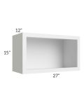 Asheville White Shaker 27" 3-Drawer Base Cabinet