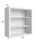 Bayville White 30x30 Wall Open Cabinet