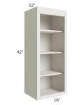 Tuscan Cloud 18x42 Wall Open Shelf Cabinet