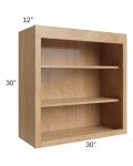 Midtown Timber Shaker 30x30 Wall Open Shelf Cabinet