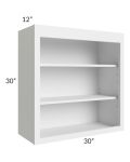 Union White 30x30 Wall Open Shelf Cabinet