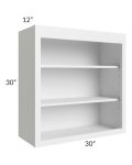Salem White 30x30 Wall Open Shelf Cabinet
