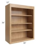 Midtown Timber Shaker 30x36 Wall Open Shelf Cabinet