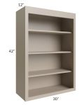 Tuscan Oyster 30x42 Wall Open Shelf Cabinet