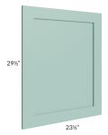 Midtown Mint Green Shaker Wainscot Base Panel