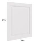 Belfast White Wainscot Base Panel