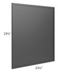 Vienna Black Wainscot Base Panel