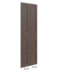 Tuscan Kona Brown Wainscot 84" Tall Panels