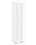 Midtown White Shaker Wainscot 84" Tall Panels