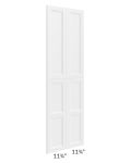 Salem White Wainscot 84" Tall Panels