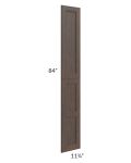 Tuscan Kona Brown Wainscot 84" Tall Panels (12" depth)