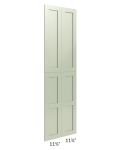Midtown Pistachio Green Shaker Wainscot 90" Tall Panels