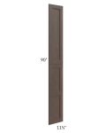 Tuscan Kona Brown Wainscot 90" Tall Panels (12" depth)