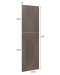 Milan Cafe Wainscot 84 Tall Panel (for 24" deep cabinets)