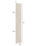 Milan Natural Wainscot 90 Tall Panel (for 13" deep cabinets)