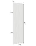 Milan Cream Wainscot 96 Tall Panel (for 24" deep cabinets)