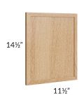 Vienna Timber Wainscot 15" Wall Panel