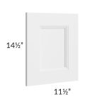 Union White Wainscot 15" Wall Panel
