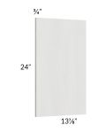 Milan Cream Wainscot 24" Wall Panel (for 13" deep cabinets)