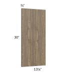 Milan Pecan Wainscot 30" Wall Panel