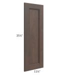 Tuscan Kona Brown Wainscot 36" Wall Panel
