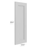 Tuscan Painted Grey Wainscot 36" Wall Panel