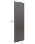 Midtown Dark Grey Shaker Wainscot 42" Wall Panel