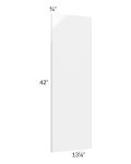 Milan White Gloss Wainscot 42" Wall Panel