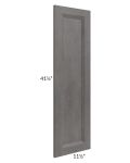 Salem Dark Grey Wainscot 42" Wall Panel