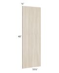 Milan Natural Wainscot 48" Wall Panel (for 15" deep cabinets)