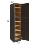 Southport Espresso Shaker 18x84 Wall Pantry