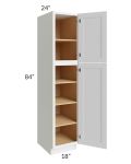 Stratton White Shaker 18x84 Pantry Cabinet