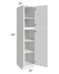 Portland White 18x84 Wall Pantry