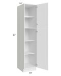 Venetian White Gloss 18x84 Wall Pantry Cabinet