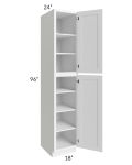 Dakota White 18x96 Wall Pantry