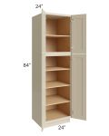 Stratton Khaki Shaker 24x84 Pantry Cabinet 